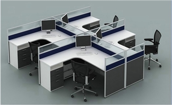 办公家具屏风工作位隔断卡位时尚组合办公桌电脑桌简单创意